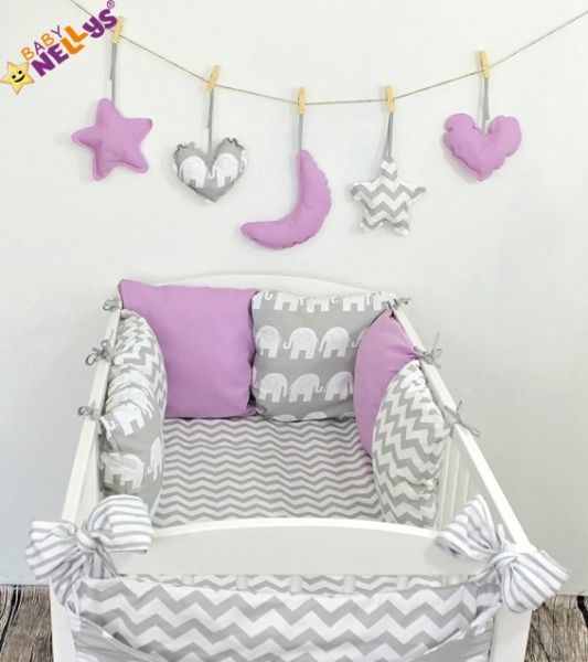 Mantinel BE LOVE LUX polštářkový s povlečením vzor č. 17 - 120x90 - obrázek 2