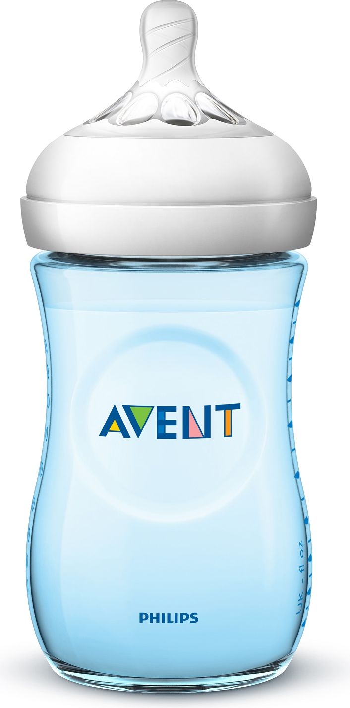 Philips Avent láhev NATURAL Modrá 260ml - obrázek 3