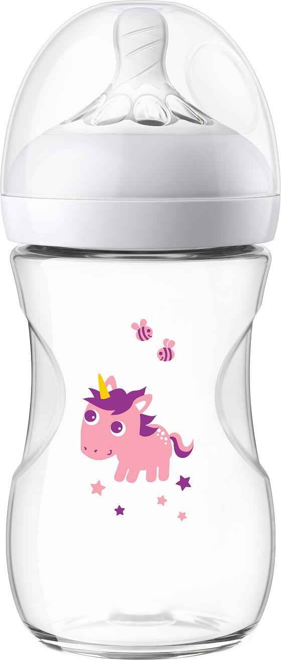 Avent Láhev Natural 260 ml 1 ks jednorožec - obrázek 1