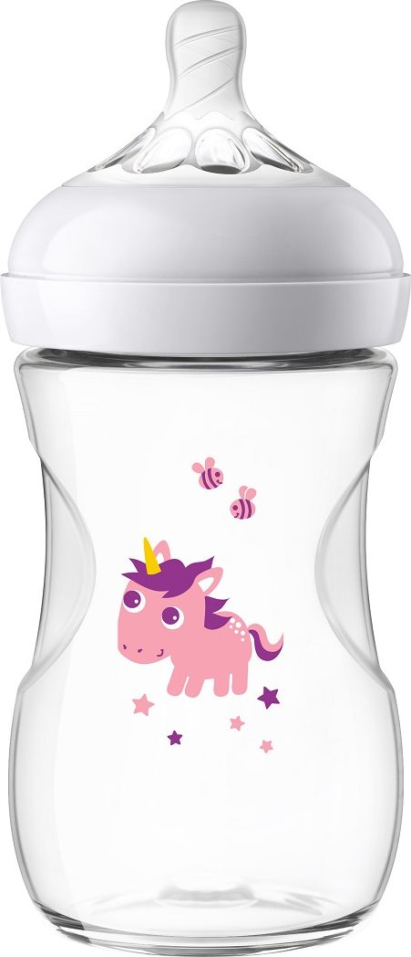 Avent Láhev Natural 260 ml 1 ks jednorožec - obrázek 3