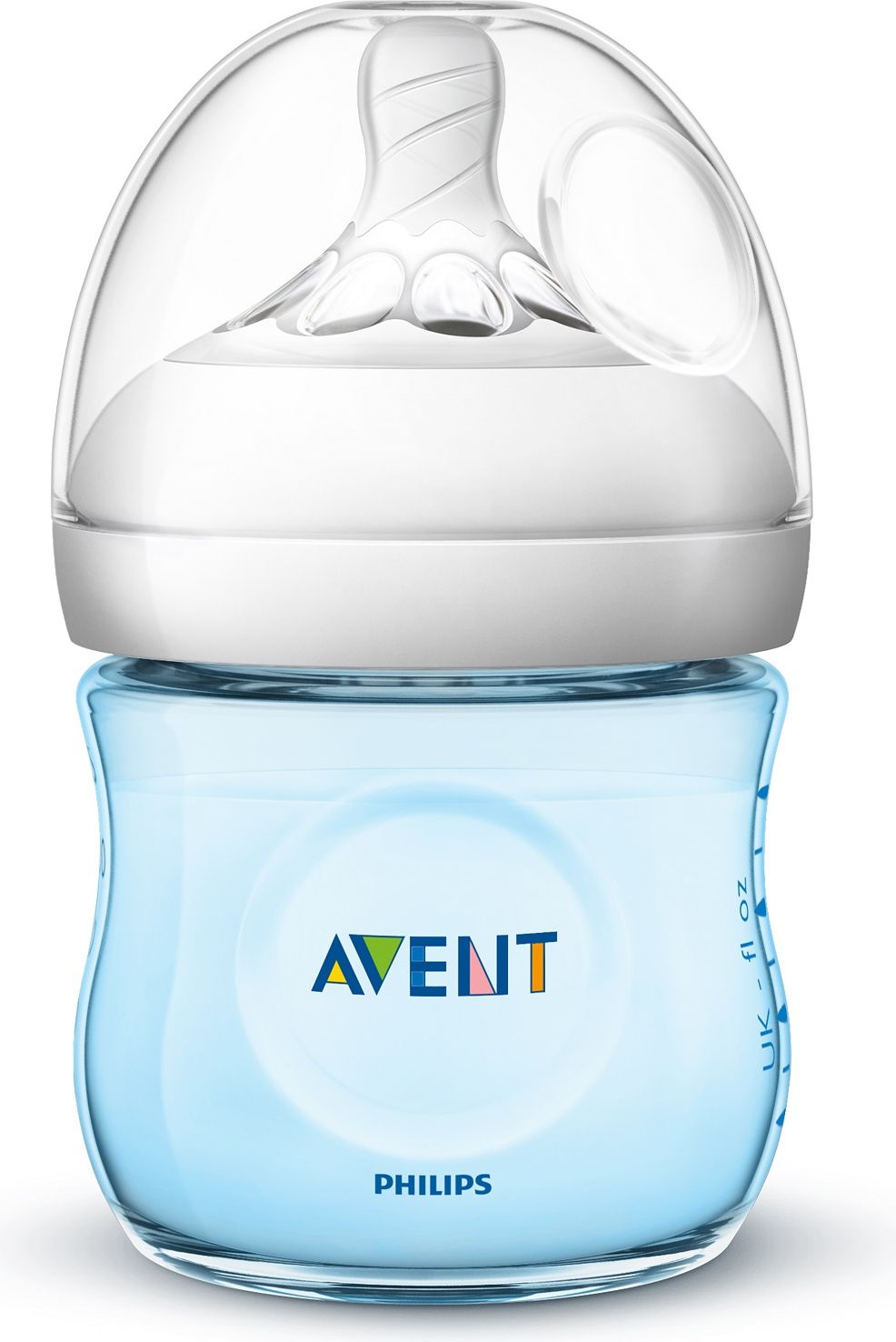 AVENT Láhev Natural 125 ml, modrá - obrázek 1