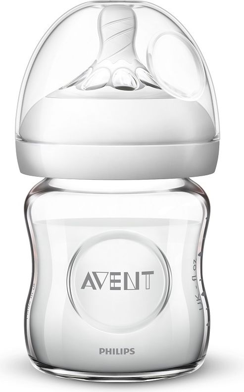 Avent lahev Natural čiré sklo 120 ml - obrázek 1