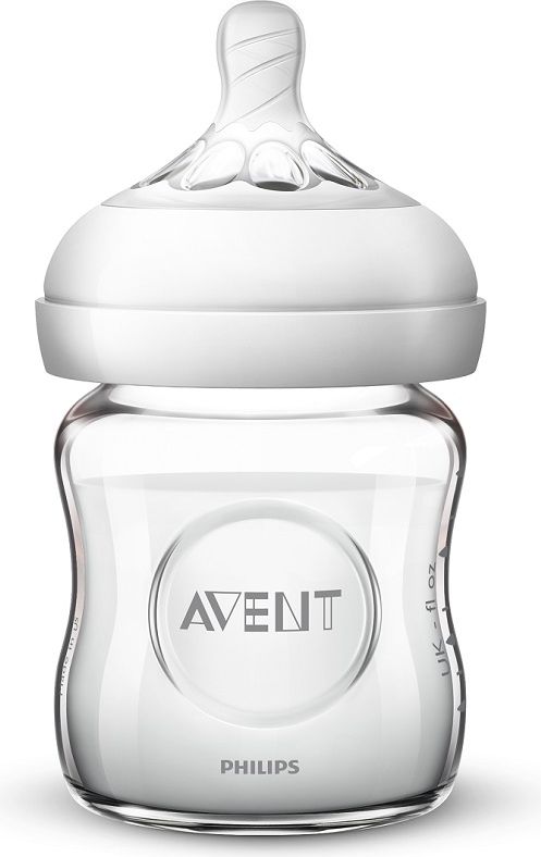 Avent lahev Natural čiré sklo 120 ml - obrázek 3