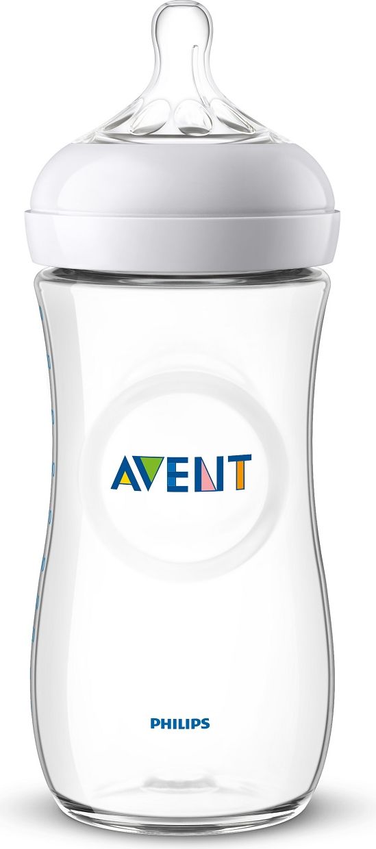 Philips Avent láhev Natural PP transparentní 330ml - obrázek 1