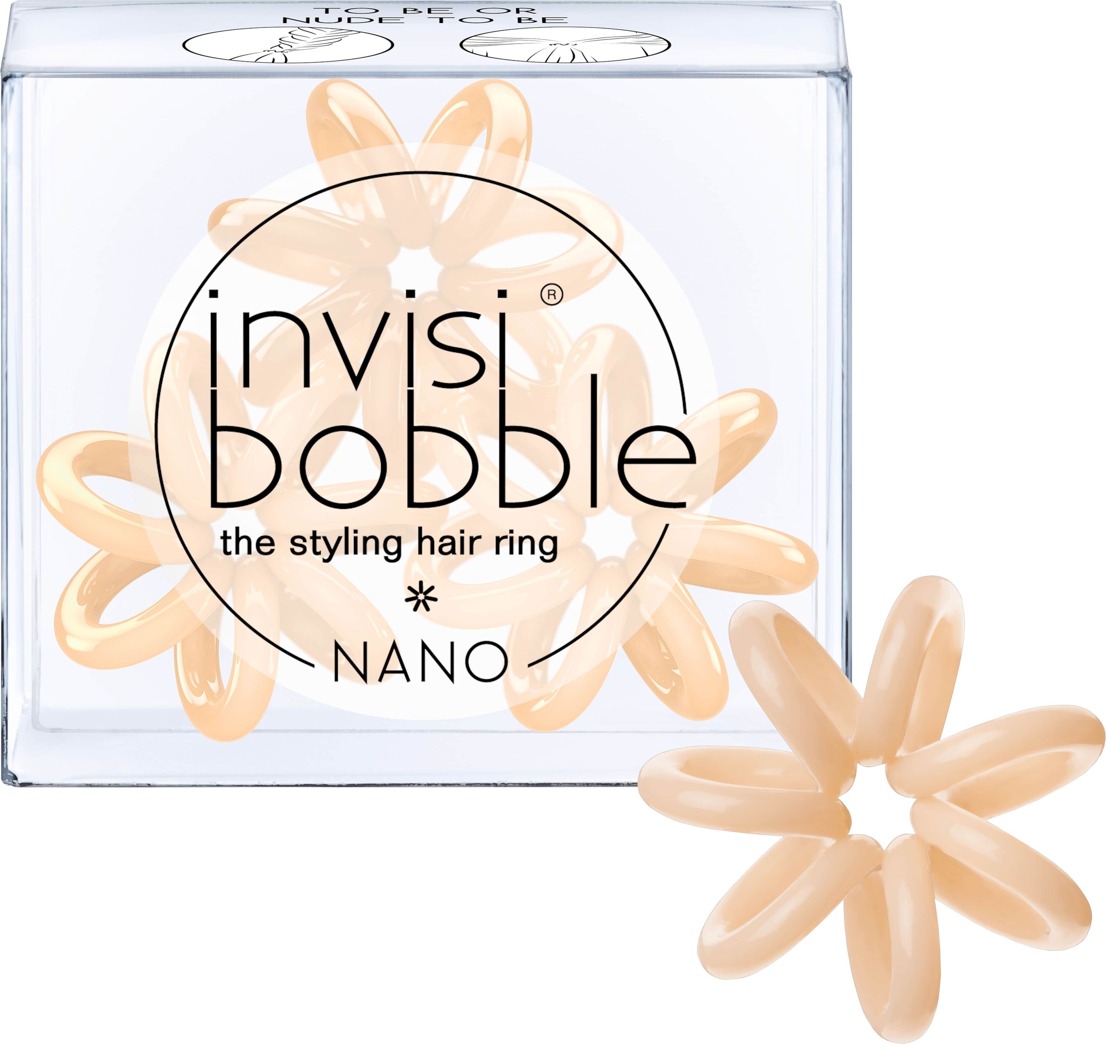 invisibobble Nano gumičky do vlasů 3 ks To Be or Nude To Be 3 ks - obrázek 1