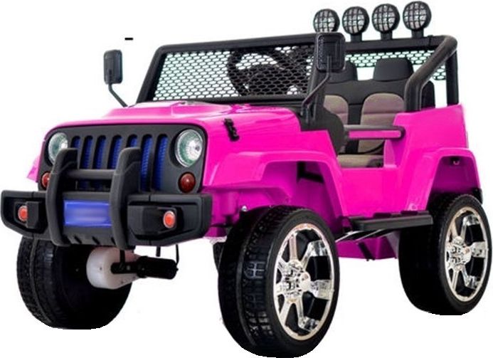 Mamido  Dětské elektrické autíčko jeep Sport 4x4 růžové - obrázek 1