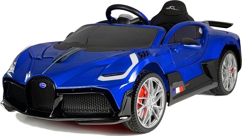 Mamido  Dětské elektrické autíčko Bugatti Divo lakované modré - obrázek 1