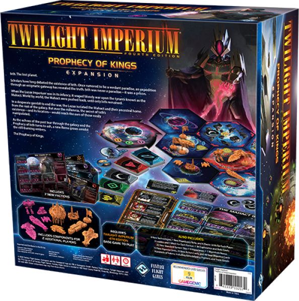 Fantasy Flight Games Twilight Imperium:  Prophecy of Kings Expansion - obrázek 2