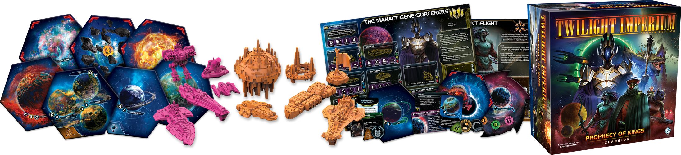 Fantasy Flight Games Twilight Imperium:  Prophecy of Kings Expansion - obrázek 3