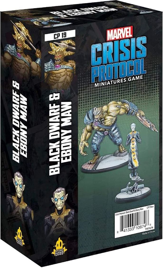 Fantasy Flight Games Marvel Crisis Protocol: Black Dwarf and Ebony Maw - obrázek 1