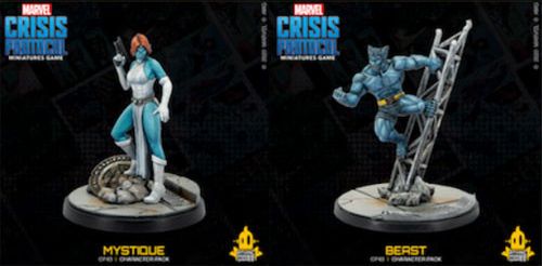 Fantasy Flight Games Marvel Crisis Protocol: Mystique and Beast - obrázek 2