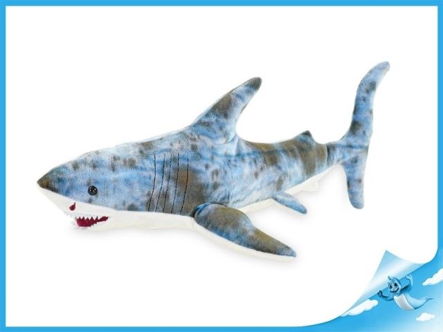 Žralok plyšový 33cm 0m+ - obrázek 1