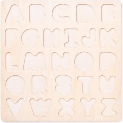Puzzle ABC-masivní písmena na desce - obrázek 2