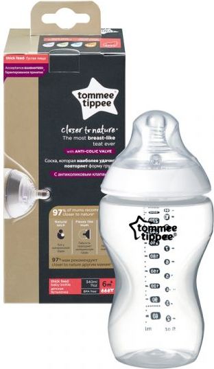 Tommee Tippee Kojenecká láhev C2N hustá strava 340ml 6m+ - obrázek 6