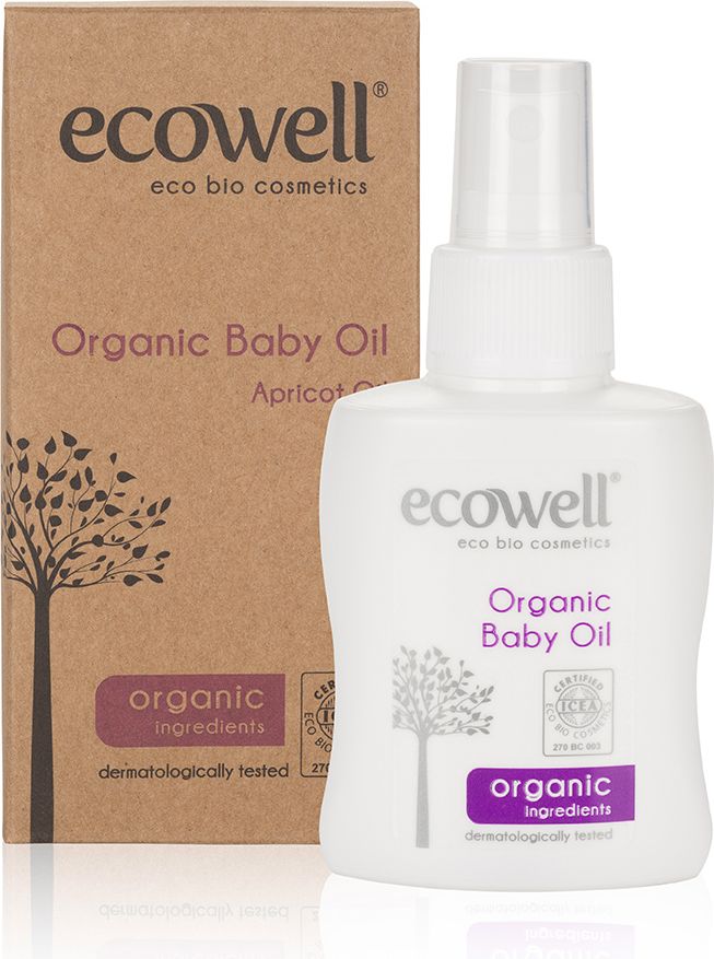Ecowell Dětský tělový olej BIO 100 ml - obrázek 1
