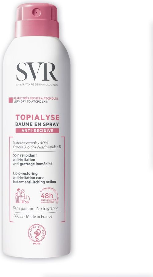 SVR Topialyse Baume en Spray relipidační obnovující péče 200 ml - obrázek 1
