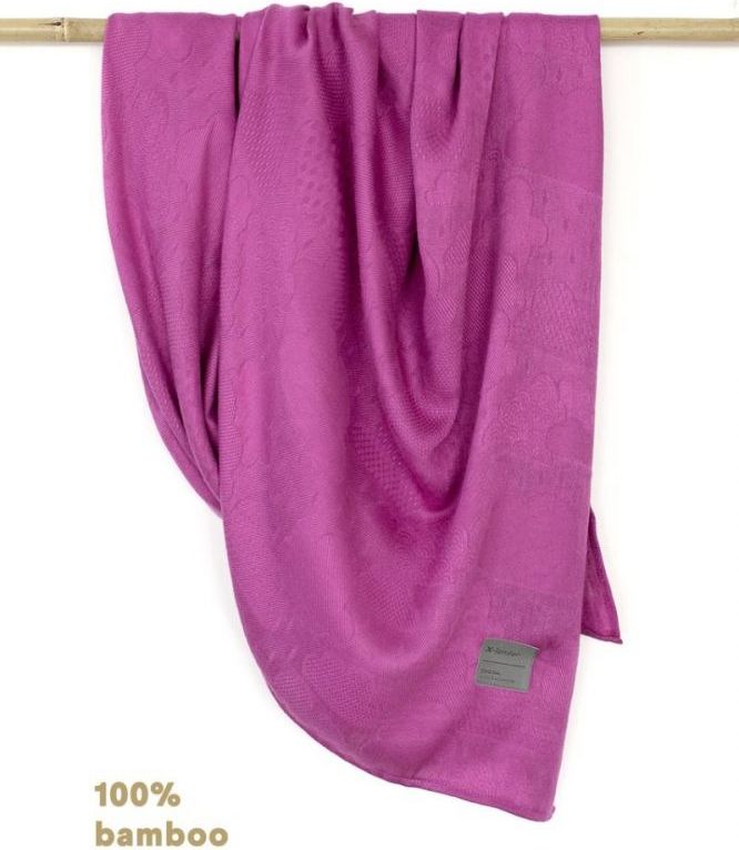 Bambusová deka 120x120 cm X-lander X-Swaddle Dahlia Pink 2020 - obrázek 1