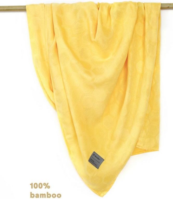 Bambusová deka 120x120 cm X-lander X-Swaddle Sunflower Yellow 2020 - obrázek 1