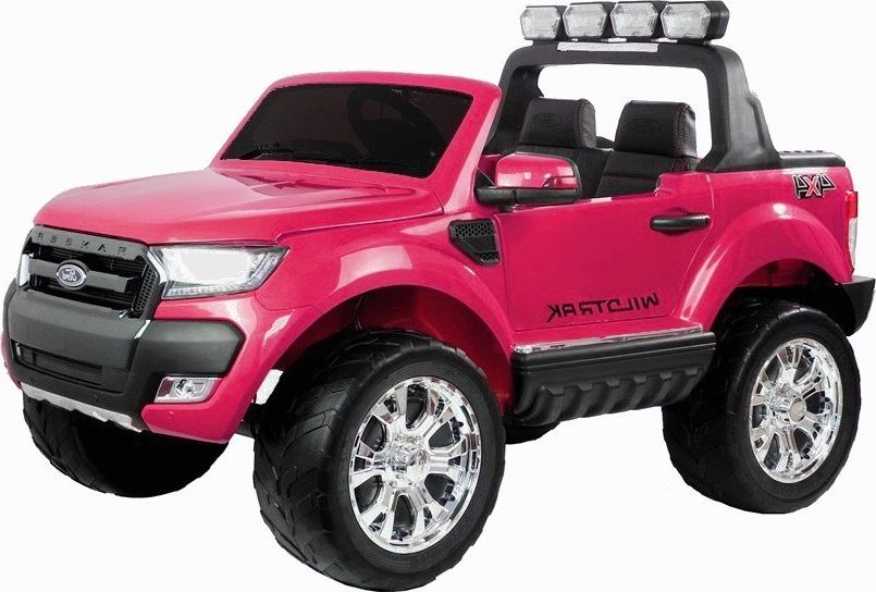 Mamido  Dětské elektrické autíčko Ford Ranger Wildtrak 2020 4x4 lakované růžové - obrázek 1