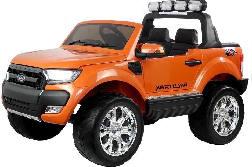 Mamido  Dětské elektrické autíčko Ford Ranger Wildtrak 2020 4x4 lakované oranžové - obrázek 1