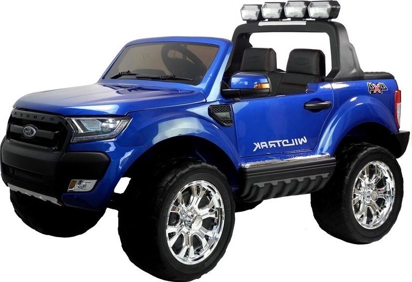 Mamido  Dětské elektrické autíčko Ford Ranger Wildtrak 2020 4x4 lakované modré - obrázek 1