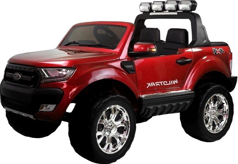 Mamido  Dětské elektrické autíčko Ford Ranger Wildtrak 2020 4x4 lakované červené - obrázek 1