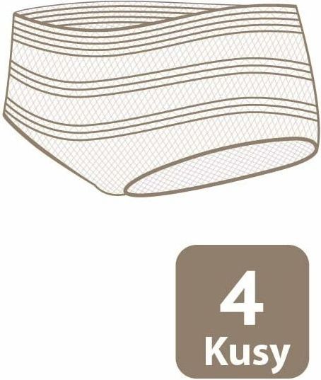 Chicco Kalhotky po porodu síťované elastické 4 ks - obrázek 2