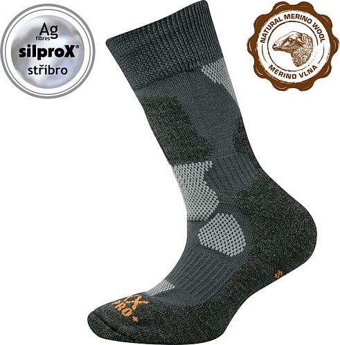 Voxx Etrexík dětské merino sportovní ponožky Barva: Bílá, velikost: 25-29 EU - obrázek 2