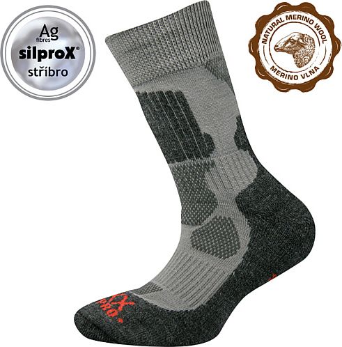 Voxx Etrexík dětské merino sportovní ponožky Barva: Bílá, velikost: 25-29 EU - obrázek 3