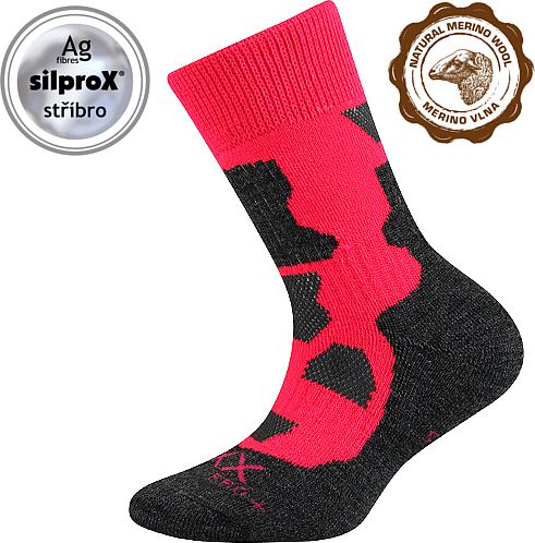 Voxx Etrexík dětské merino sportovní ponožky Barva: Bílá, velikost: 25-29 EU - obrázek 5