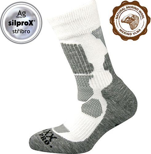 Voxx Etrexík dětské merino sportovní ponožky Barva: Bílá, velikost: 25-29 EU - obrázek 6