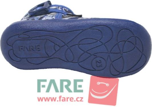 FARE DĚTSKÉ PAPUČE NA PŘEZKU 4114409 Velikost obuvi: 24 - obrázek 3