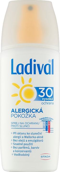 Ladival Sprej na ochranu proti slunci pro alergickou pokožku OF 30  150 ml - obrázek 2