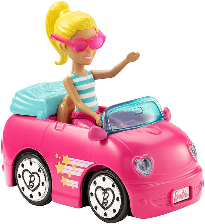 MATTEL BRB Barbie On The Go mini panenka kloubová set s vozítkem jezdí - obrázek 2
