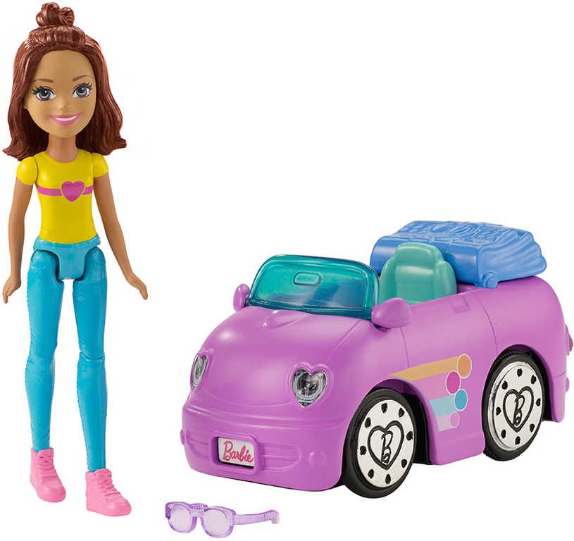 MATTEL BRB Barbie On The Go mini panenka kloubová set s vozítkem jezdí - obrázek 7