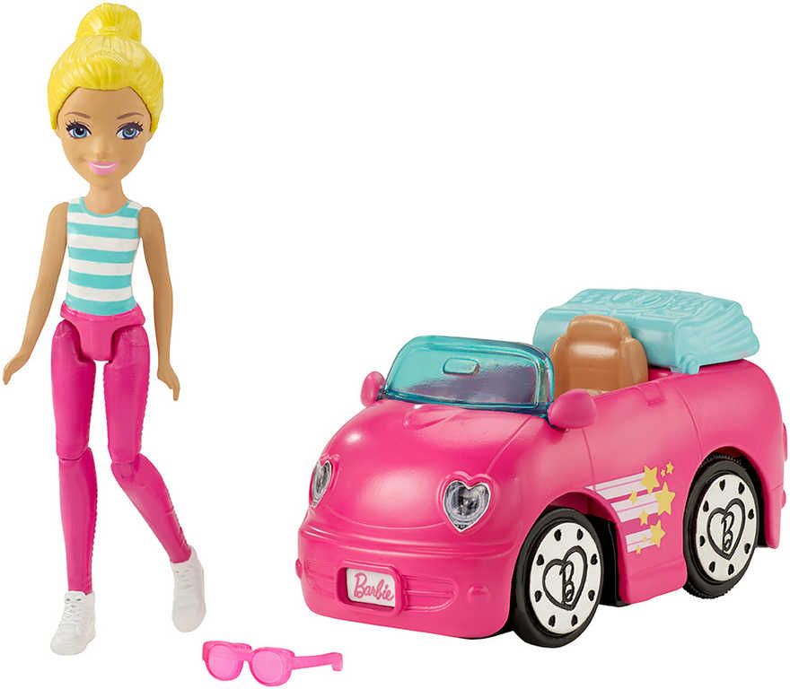 MATTEL BRB Barbie On The Go mini panenka kloubová set s vozítkem jezdí - obrázek 11