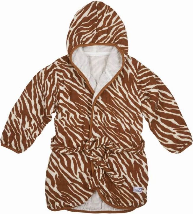 Mušelínový župánek Meyco 86/92 Zebra Camel 2020 - obrázek 1