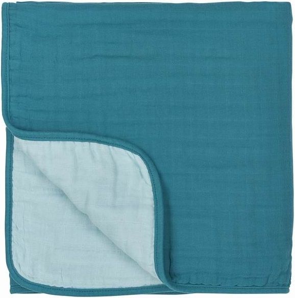 Mušelínová osuška velká 120x120 cm Meyco Petrol/Sea Blue 2020 - obrázek 1