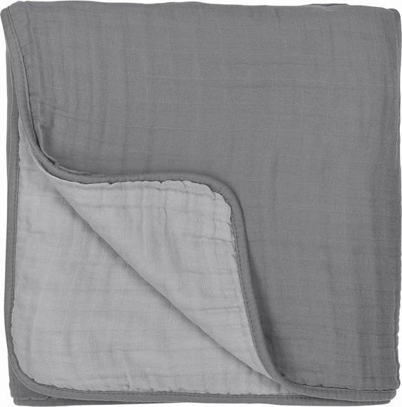 Mušelínová osuška velká 120x120 cm Meyco Grey/Light Grey 2020 - obrázek 1