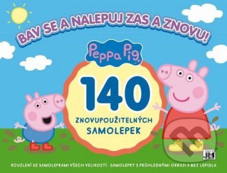 Peppa Pig: Bav se a nalepuj zas a znovu! - Jiří Models - obrázek 1