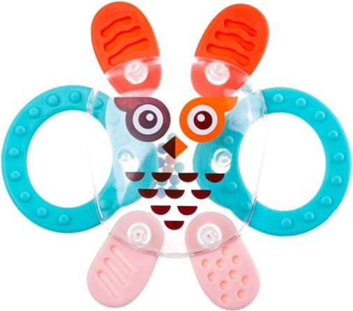 AKUKU | Nezařazeno | Chrastítko-kousátko Akuku KOSMO | Multicolor |