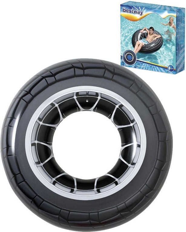 BESTWAY Kruh nafukovací pneumatika 119cm plavidlo kolo do vody 36102 - obrázek 1