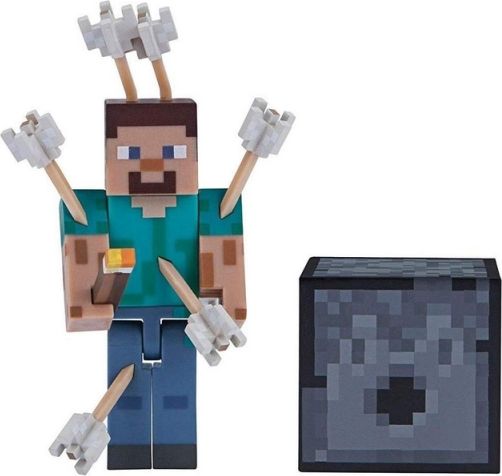 TM Toys Minecraft Sběratelská figurka Steve se šípy - obrázek 1