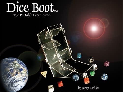 Dice Boot: Portable Dice Rolling Tower - obrázek 1