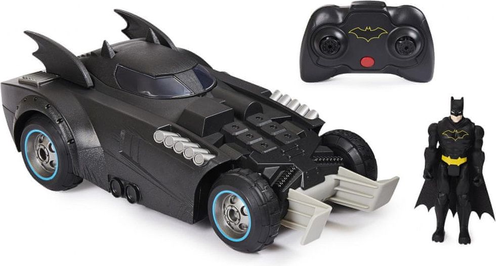 Spin Master Batman RC Batmobil s figurkou a katapultem - obrázek 1
