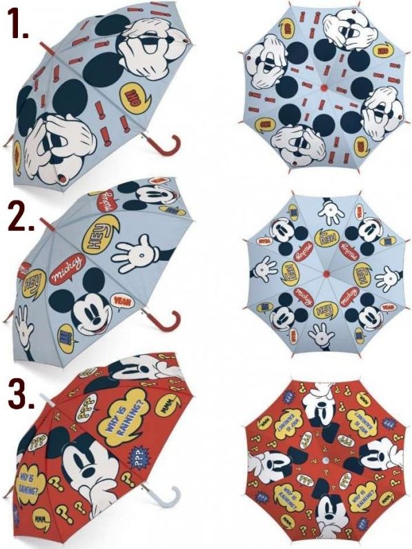 MLC · Dětský deštník Mickey Mouse - Disney - Motiv 1 - obrázek 3