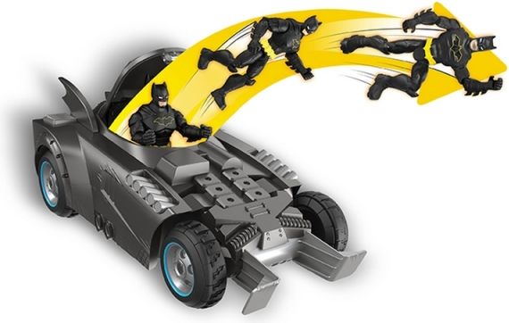 BATMAN RC BATMOBIL S FIGURKOU A KATAPULTEM - obrázek 1