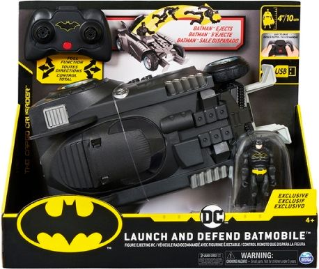 BATMAN RC BATMOBIL S FIGURKOU A KATAPULTEM - obrázek 2