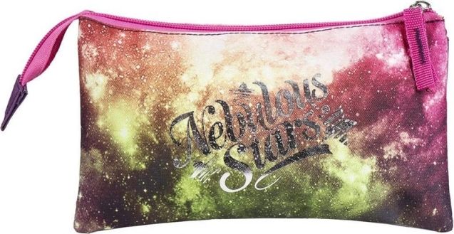 Cerdá Penál na zip Nebulous růžový - obrázek 2