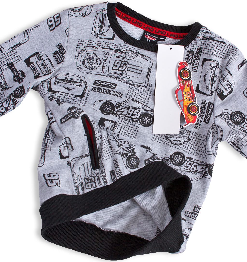 Chlapecká mikina DISNEY CARS McQUEEN šedá Velikost: 98 - obrázek 4